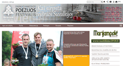 Desktop Screenshot of marijampole.lt